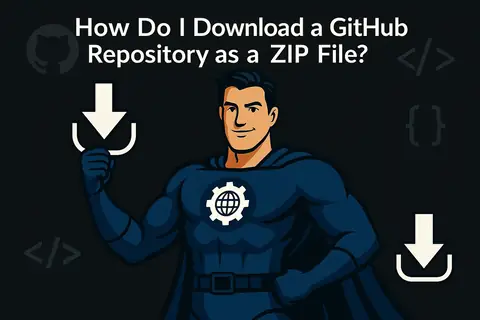 Downloading a GitHub repository as a ZIP file
